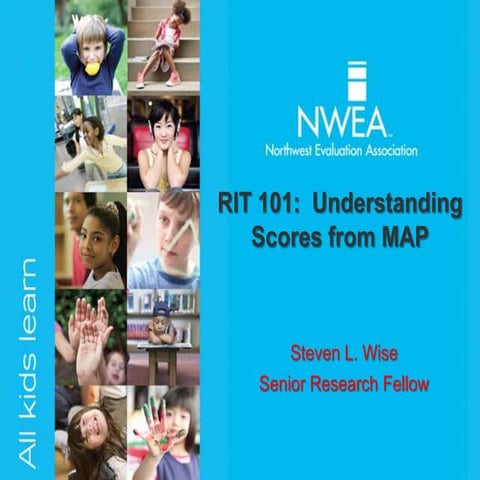RIT 101: Understanding Scores From MAP | PPTX