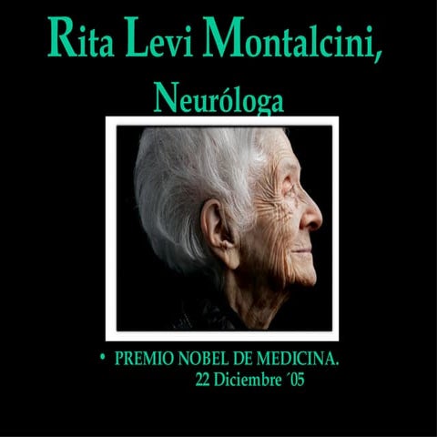 Rita Levi Montalcini Lds PPT