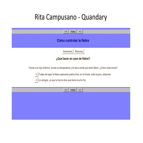 Rita campusano   quandary