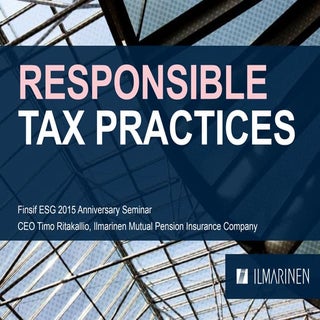 Responsible Tax Practices