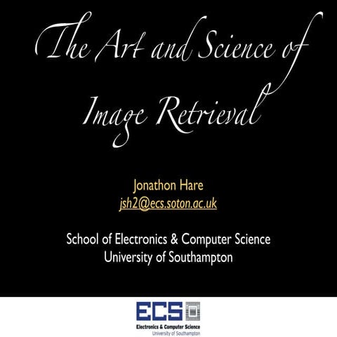 The Art and Science of Image Retrieval