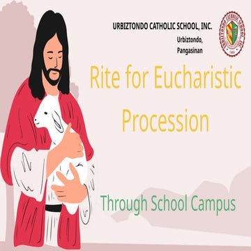 Rite for Eucharistic Procession Through School Campus per Classroom.pptx