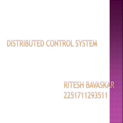 Distrubutated control system elecal.pptx