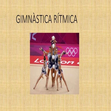 Gimnasia ritmica | PPTX