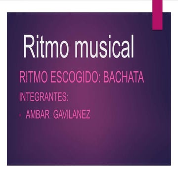 Ritmo musical