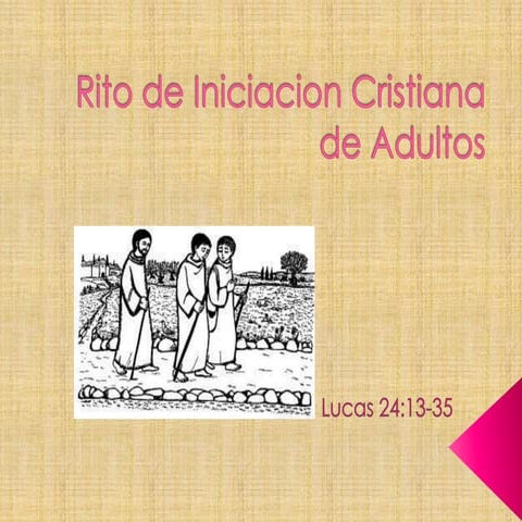 Rito de iniciacion cristiana de adultos