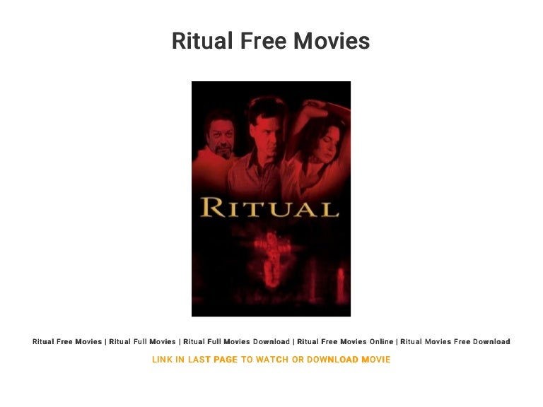 Ritual Free Movies