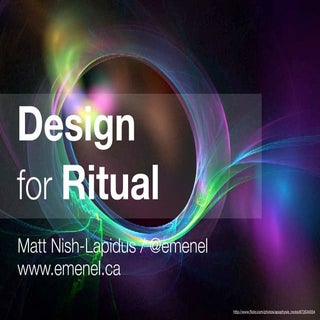 Ritual In Design