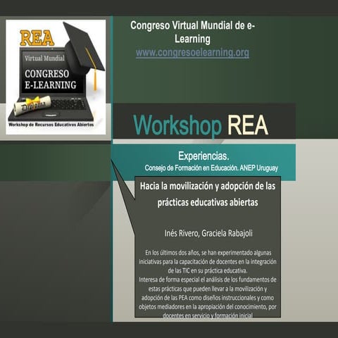 Hacia la movilización y adopción de las prácticas educativas abiertas