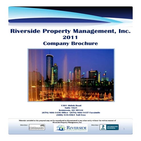 Riverside Full Color Brochure | PDF