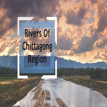 Rivers of chittagong Region