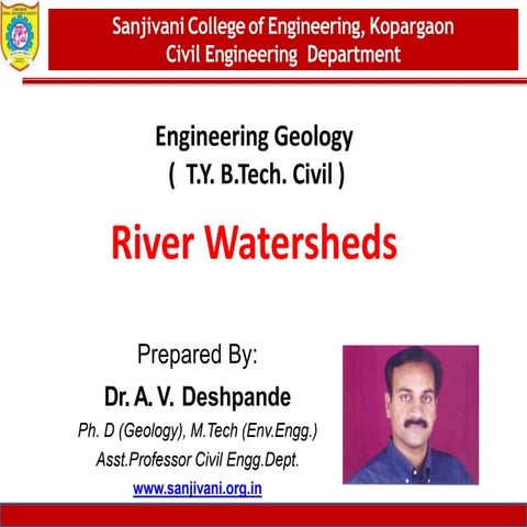 Rivers_watersheds_Dr AVD_2023.ppt
