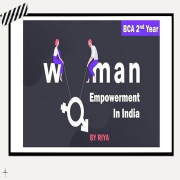 Women Empowerment in India