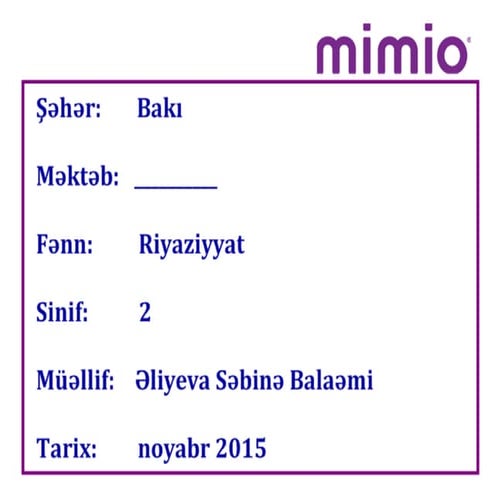 100 dairəsində toplama və çıxma əməlləri