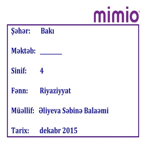 Hissələr, kəsrlər