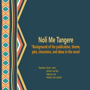 JOSE P. RIZAL. WRITINGS. -REPORTING.pptx