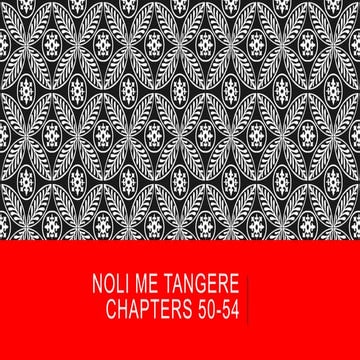 Noli me tangere kabanata 57 58 | PPTX
