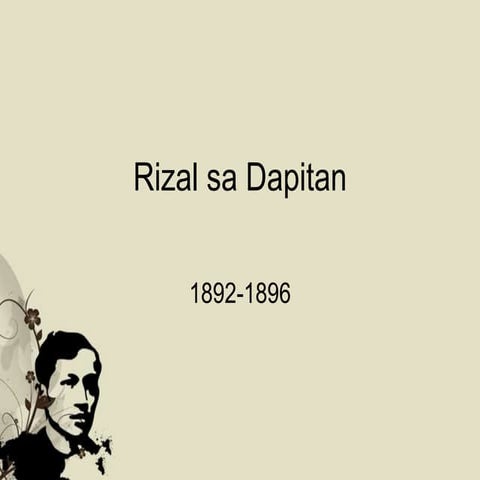 Rizal sa Dapitan