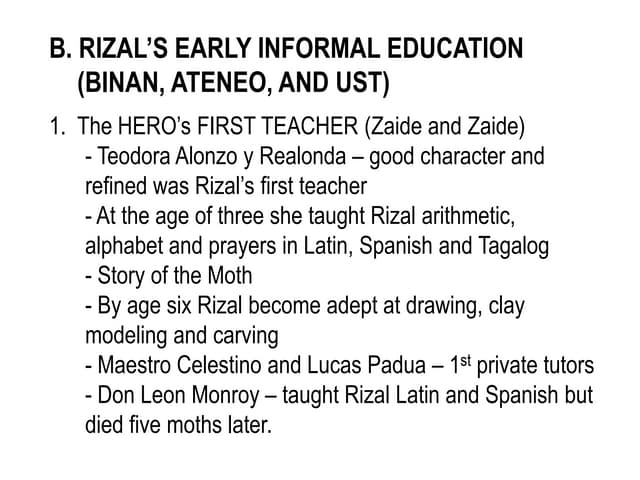 Rizal in Ateneo | PPT