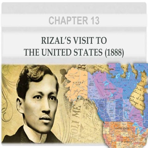 Rizal’s visit to united states 1888