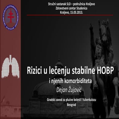 Rizici u lečenju stabilne HOBP i njenih komorbiditeta