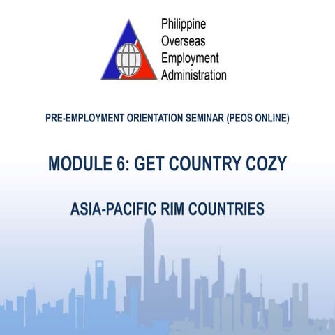 Module 6   country cozy-asia pacific