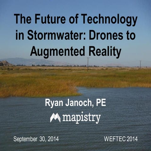 The Future of Technology in Stormwater: Drones to Augmented Reality