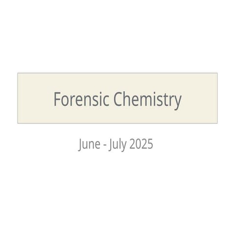 RJ Chromatography-Forensic Chemistry.pptx
