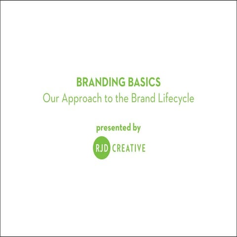 RJD Creative Branding Basics