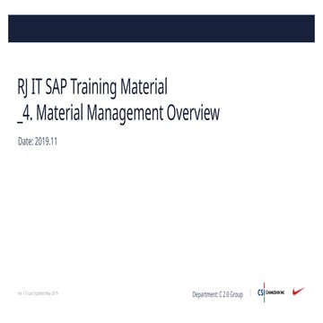 T_SAP Training Material_4. Material Management Overview.pptx