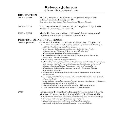 Curriculum Vitae