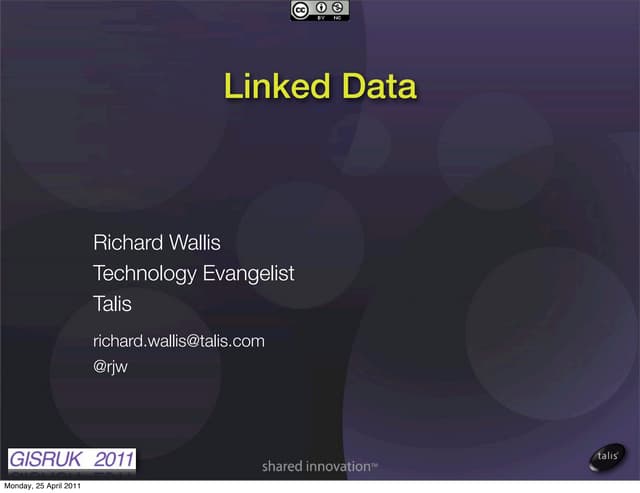 Linked Data: An Introduction for GIS folks