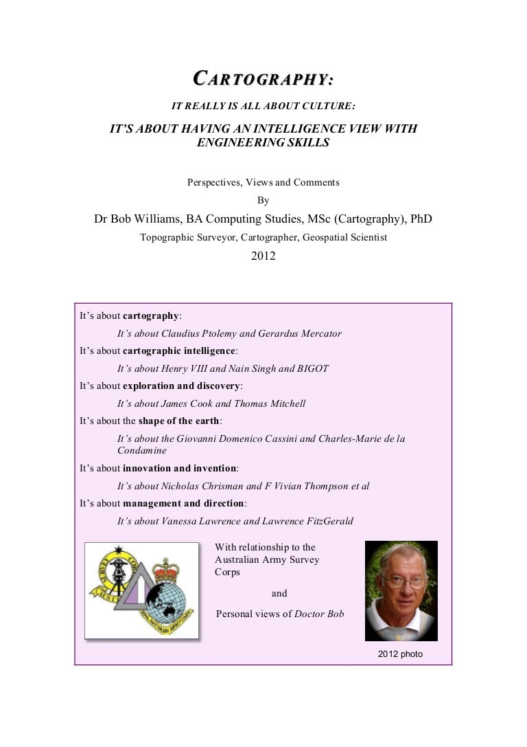 RJW cartography reflections