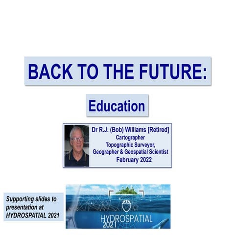 Back to the future: A Personal Experience