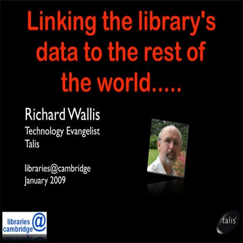 Linking the library's data to the rest of the world