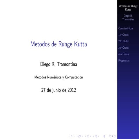 Runge kutta | PPTX