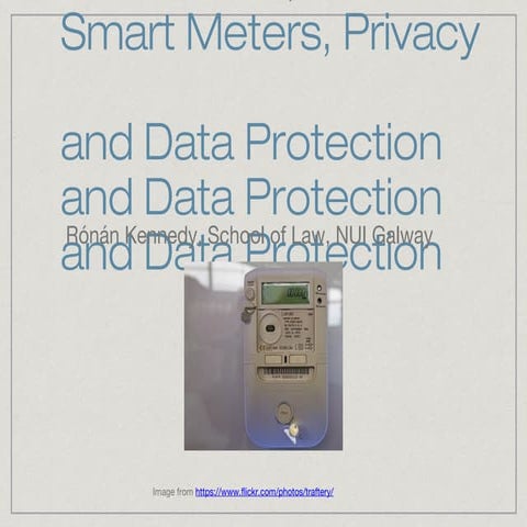 Data protection and smart grids