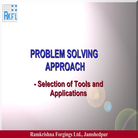 Rkfl Problem Solving