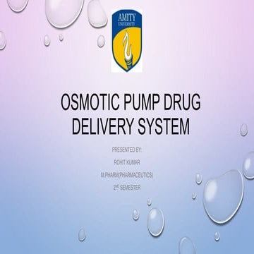 osmotic pump