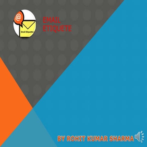 email etiquette by rohit sharma