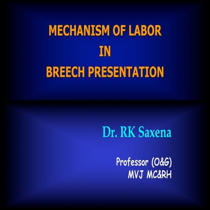 Breech Obstetrics.