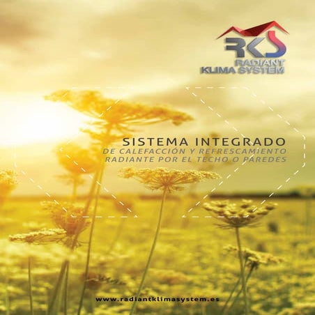 RKS - Radiant Klima System - Catalogo sistema pared y techo radiante