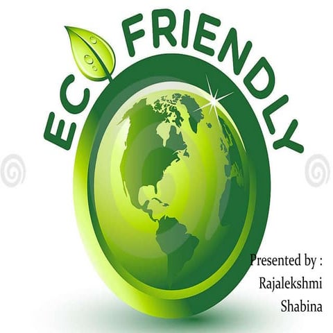 ECO FRIENDLY PPT MBA