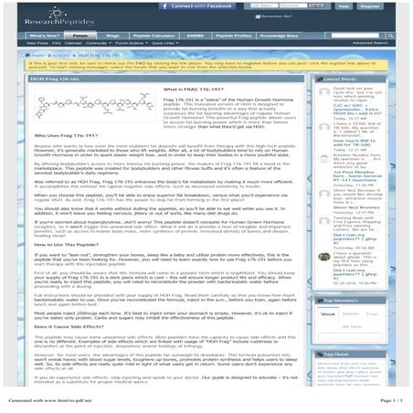 Comprehensive Ipamorelin facts