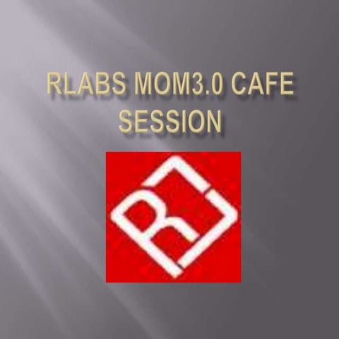 RLabs mom3.0 cafe session