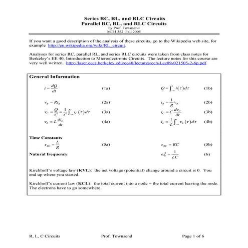 Rlc series and parallel_equations_from_a_de_perspective