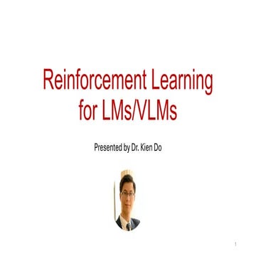 Reinforcement Learning for LM/VLM Reasoning | PDF