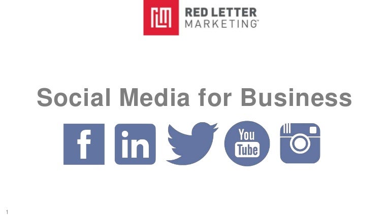 Red Letter Marketing Social Media for Business Red Letter Marketing Social Media for Business