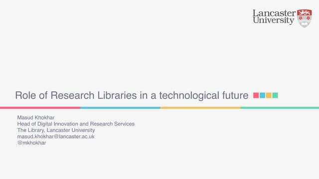 Research Libraries UK Conference 20...