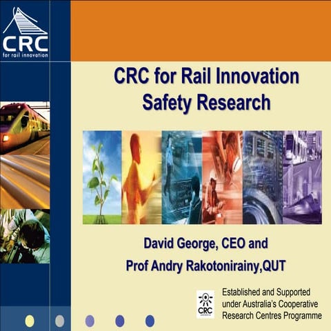CRC for Rail Innovation Safety Research